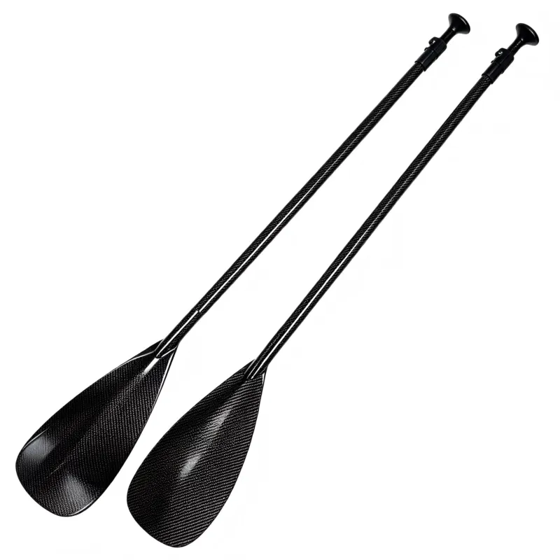 Kayak Paddle Carbon Fiber 2 Piece - Custom logo 2-piece portable paddle board,