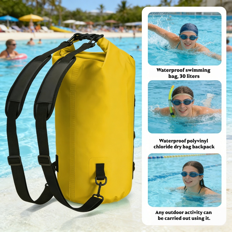Dry Bag Backpack 30L Waterproof - Waterproof PVC Dry Bag Backpack 30L