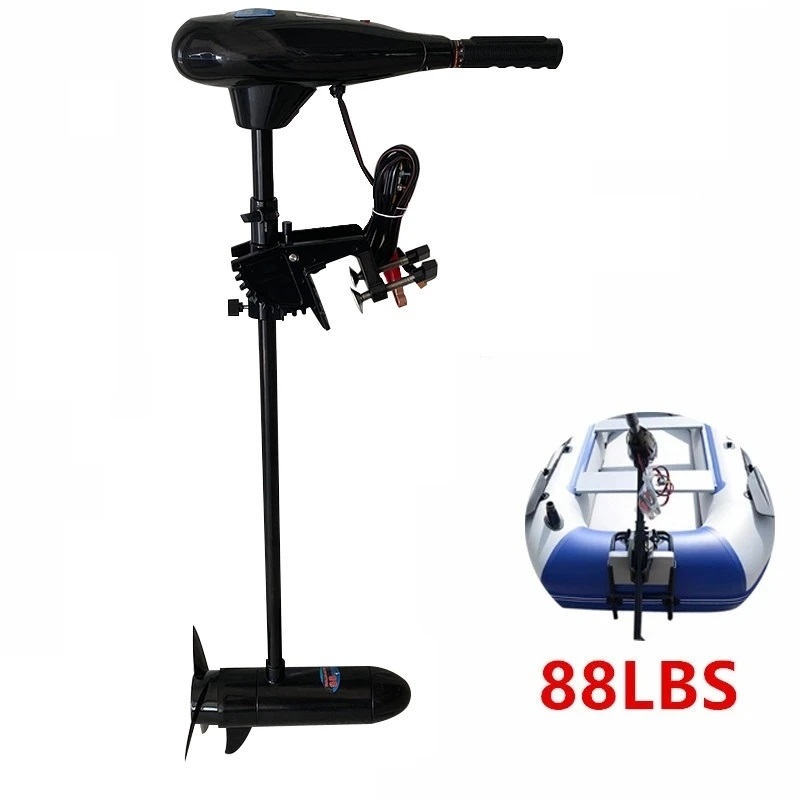 Electric Trolling Motor Kayak Mount - Solar Marine 88 Pounds DC 24V