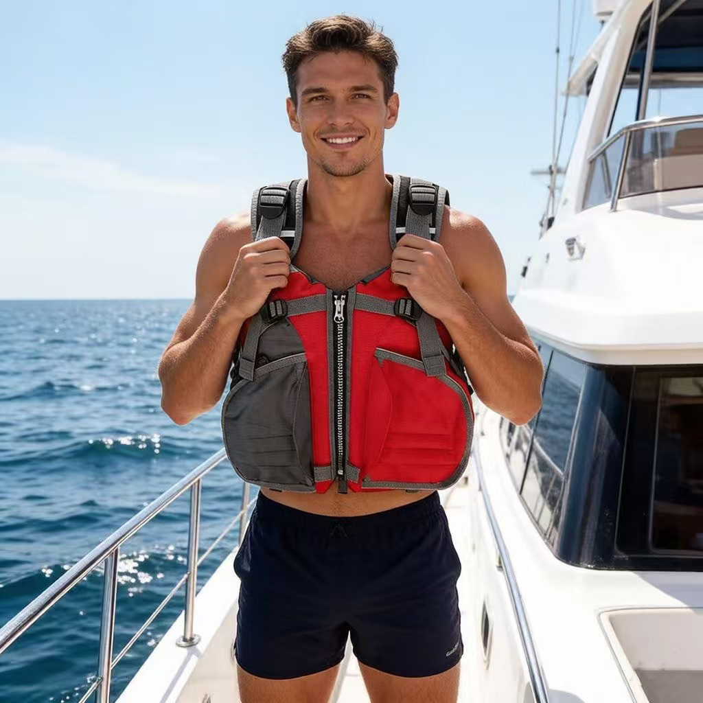 Kayak Life Vest Pfd Buoyancy Aid - Daiseanuo Life Jacket PFD Buoyancy Aid