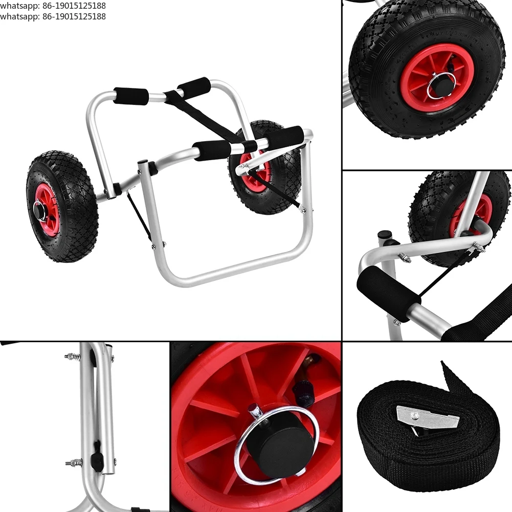 Alloy Kayak Canoe Wheel Dolly  - огляд і ціна Kayak Cart Trolley Carrier Dolly