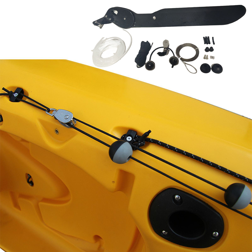 Kayak Boat Tail Rudder Directi - огляд і ціна Kayak Rudder Kit Foot Control System
