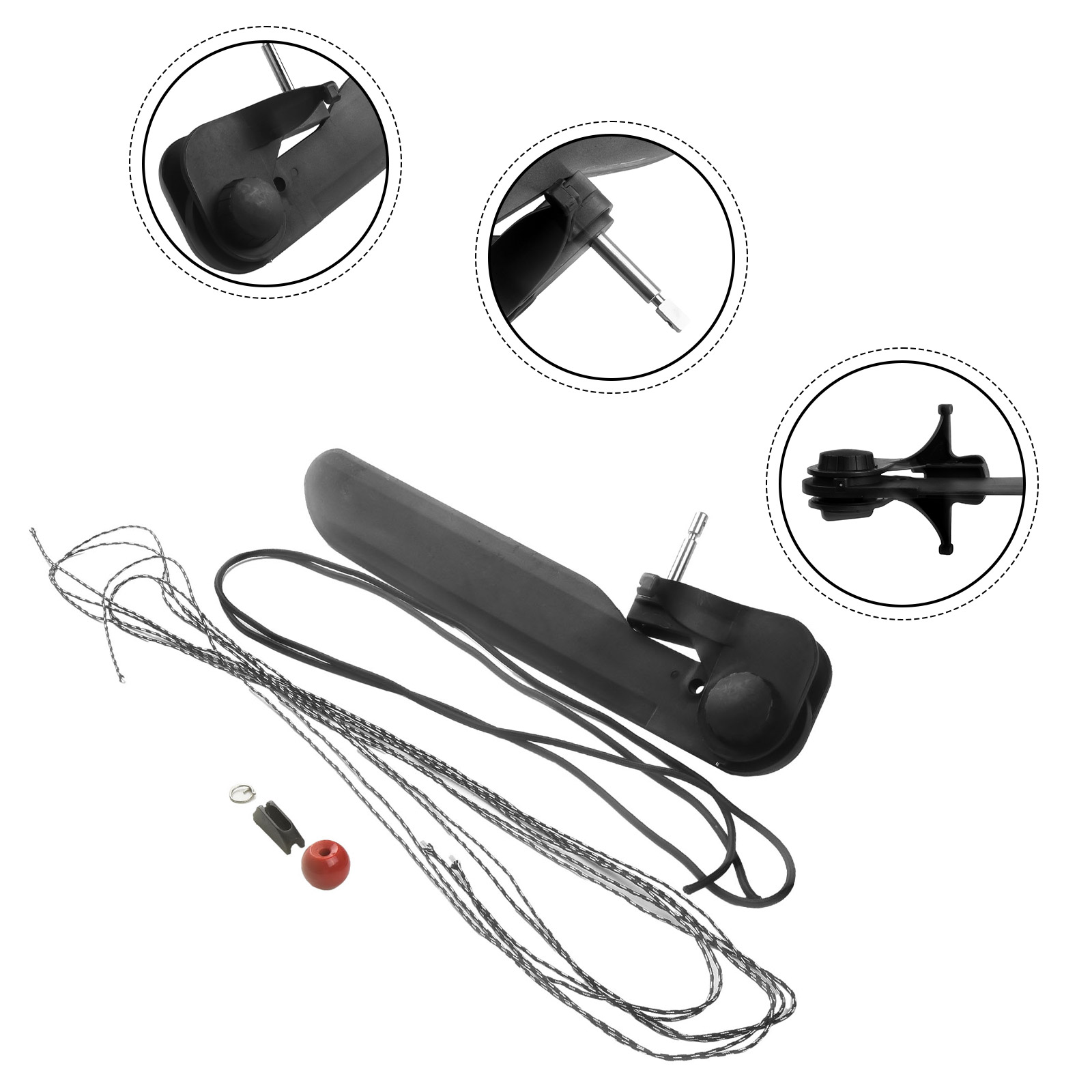 Boat Tail for kayak Rudder Acc - огляд і ціна Kayak Rudder Kit Foot Control System