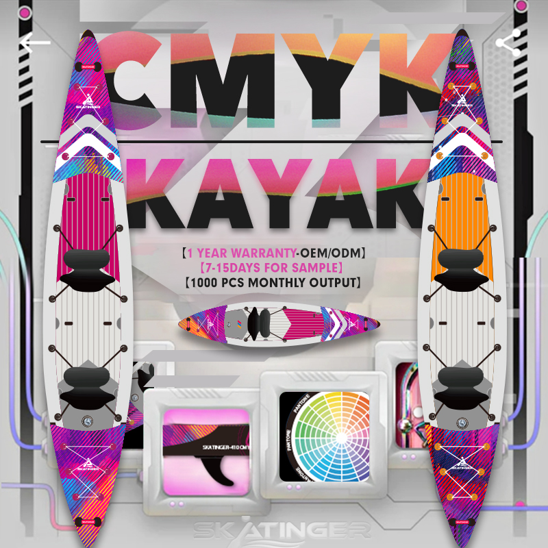 Skatinger Inflatable Drop Stit - огляд і ціна Inflatable Kayak 2 Person Drop Stitch