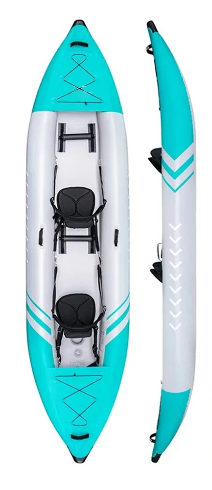 Portable Foldable Drop Stitch  - огляд і ціна Inflatable Kayak 2 Person Drop Stitch