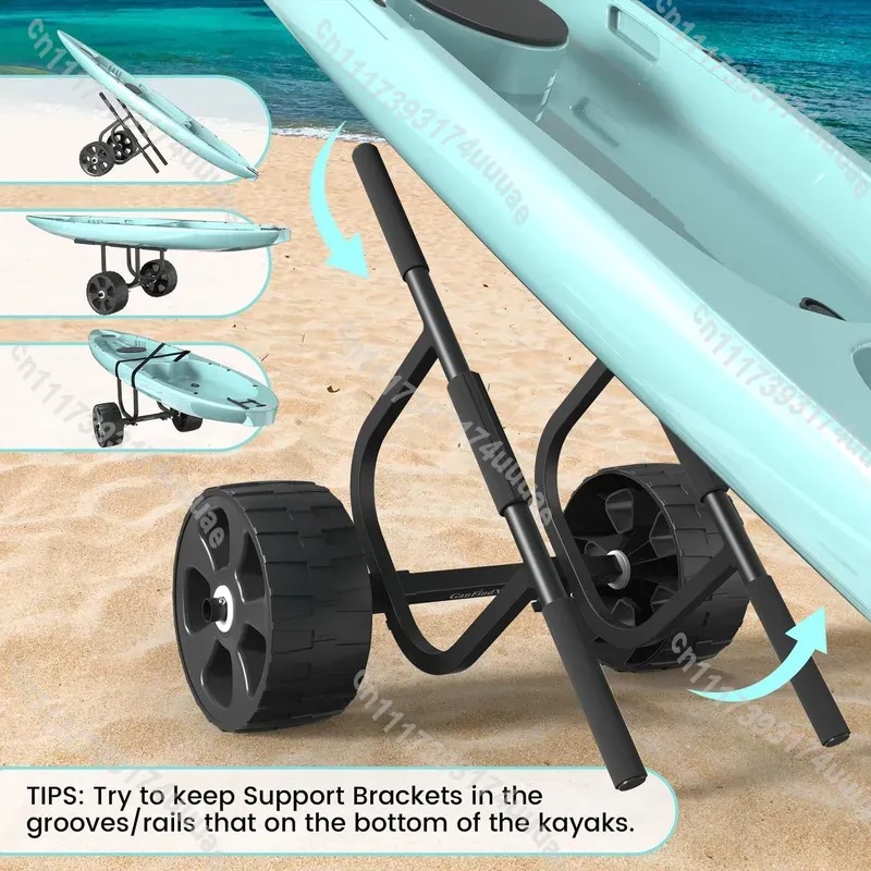 Heavy Duty Kayak Cart Dolly fo - огляд і ціна Kayak Cart Trolley Carrier Dolly