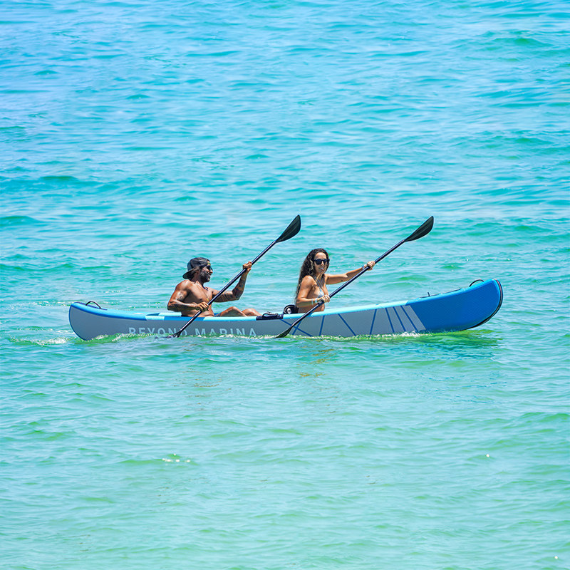 Portable Sea Fishing Inflatabl - огляд і ціна Inflatable Kayak 2 Person Drop Stitch