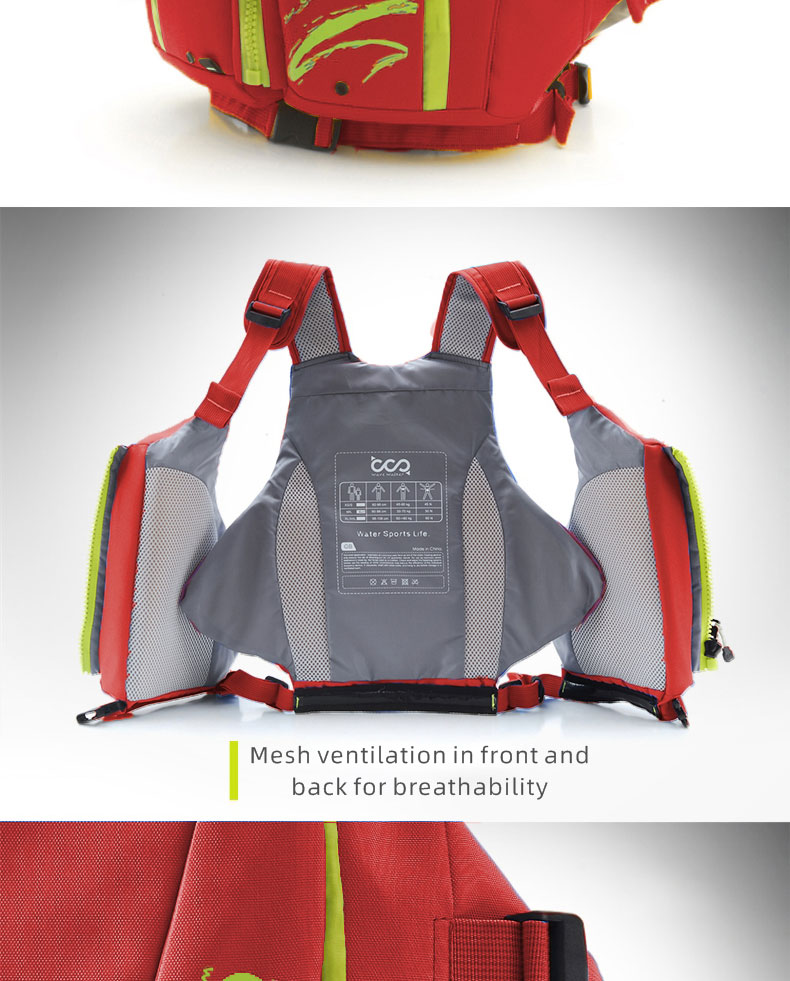 Buoyancy Aid 50N for Adult Chi - огляд і ціна Kayak Life Vest Pfd Buoyancy Aid