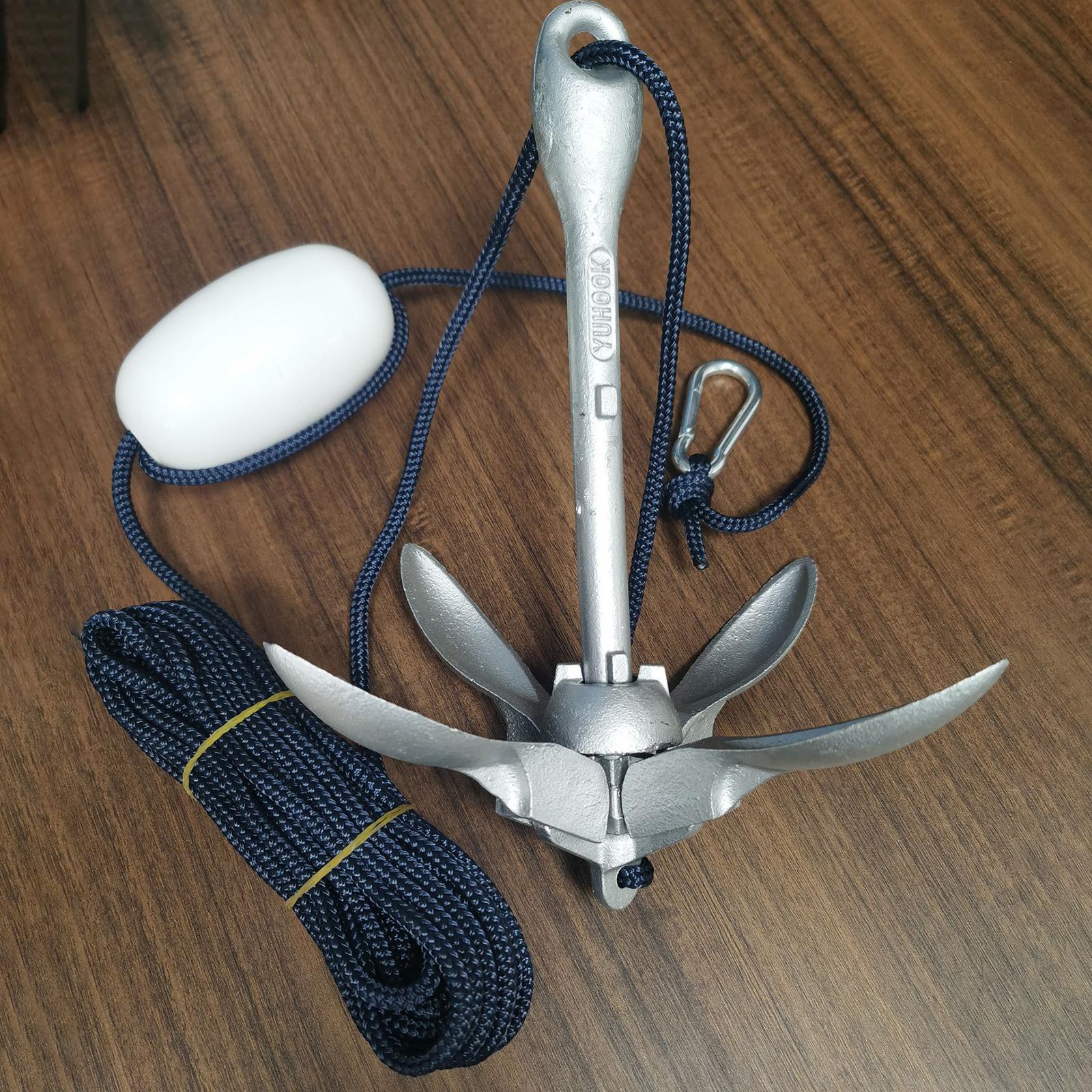 1.5kg Kayak Anchor Folding Gra - огляд і ціна Kayak Anchor Kit Folding 1.5Kg