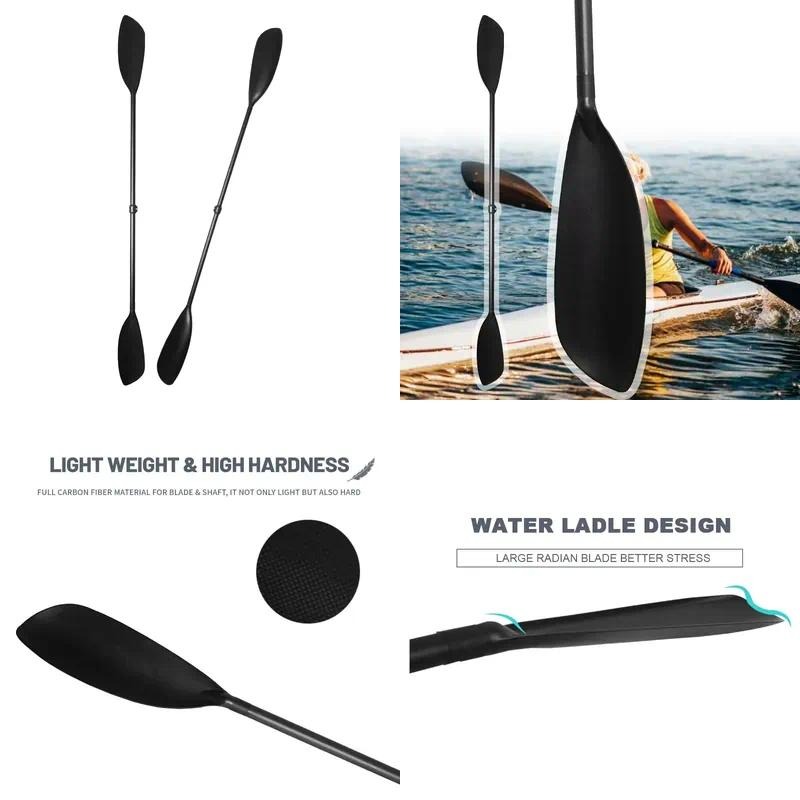 Adjustable Carbon Fiber Foldin - огляд і ціна Kayak Paddle Carbon Fiber 2 Piece