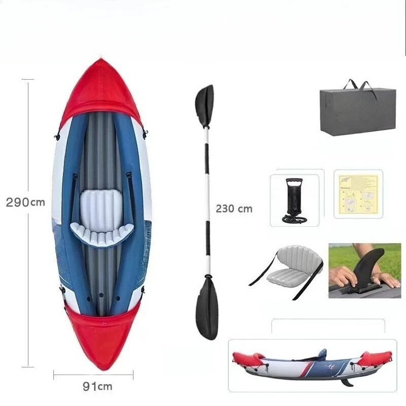 Inflatable Kayak PVC Supplier  - огляд і ціна Inflatable Kayak 2 Person Drop Stitch