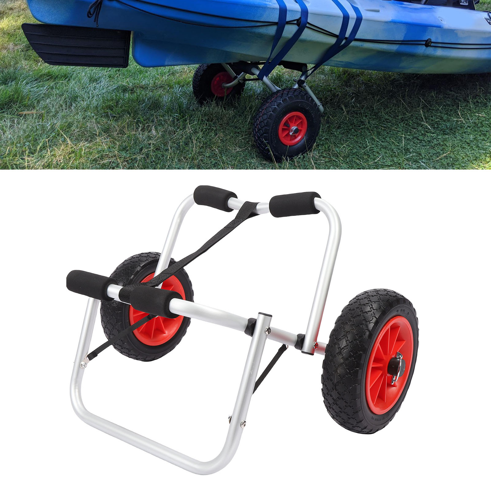 Kayak Cart Trolley with 10 Inc - огляд і ціна Kayak Cart Trolley Carrier Dolly