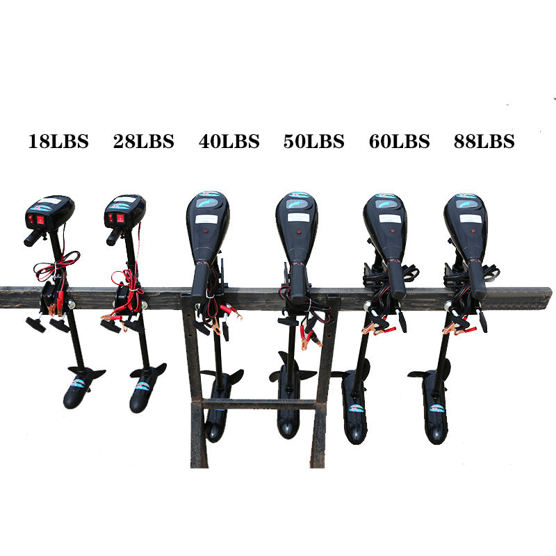 PVC Inflatable Kayak 88lbs 24V - огляд і ціна Electric Trolling Motor Kayak Mount