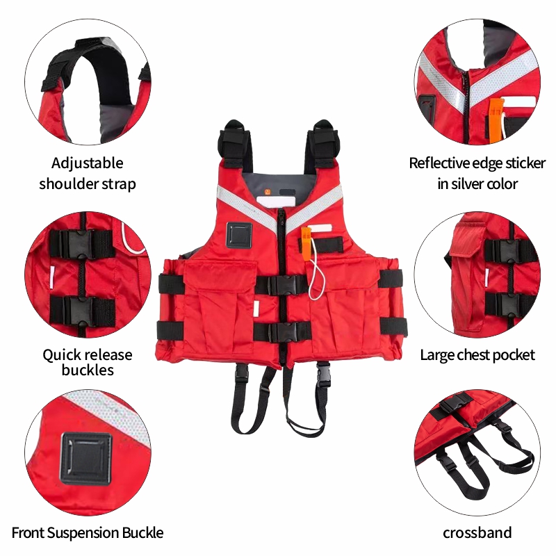 Men Women Rescue Suit Life Ves - огляд і ціна Kayak Life Vest Pfd Buoyancy Aid