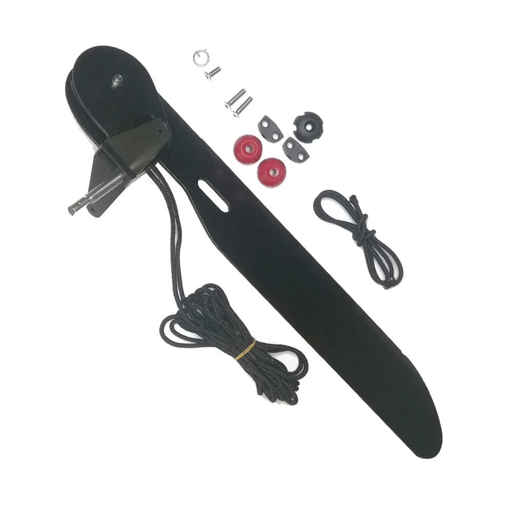 Aluminum Alloy Watercraft raft - огляд і ціна Kayak Rudder Kit Foot Control System