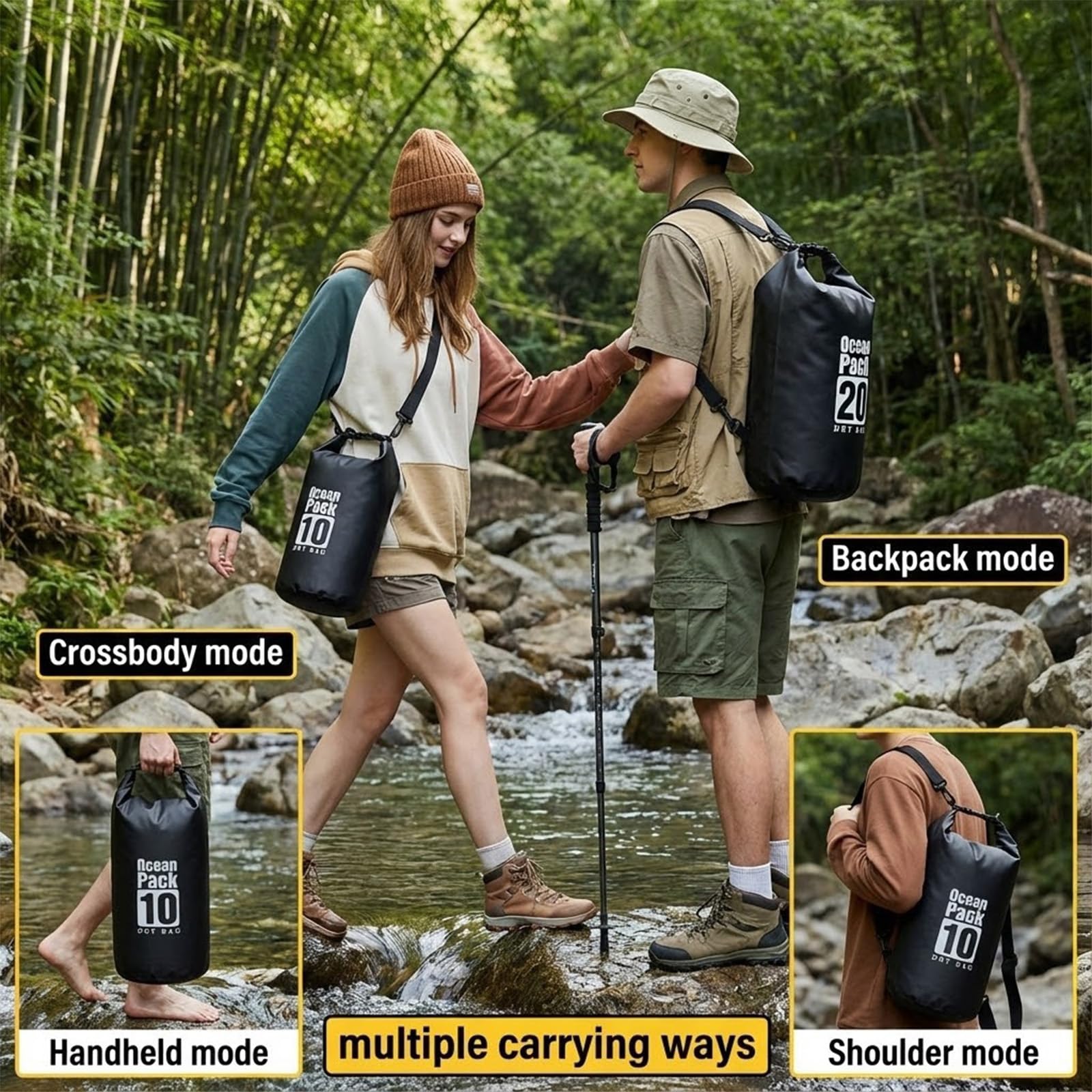 Swimming Waterproof Dry Bag Sw - огляд і ціна Dry Bag Backpack 30L Waterproof