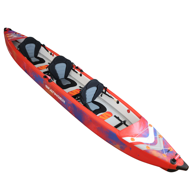Skatinger Full Drop Stitch 3-P - огляд і ціна Inflatable Kayak 2 Person Drop Stitch