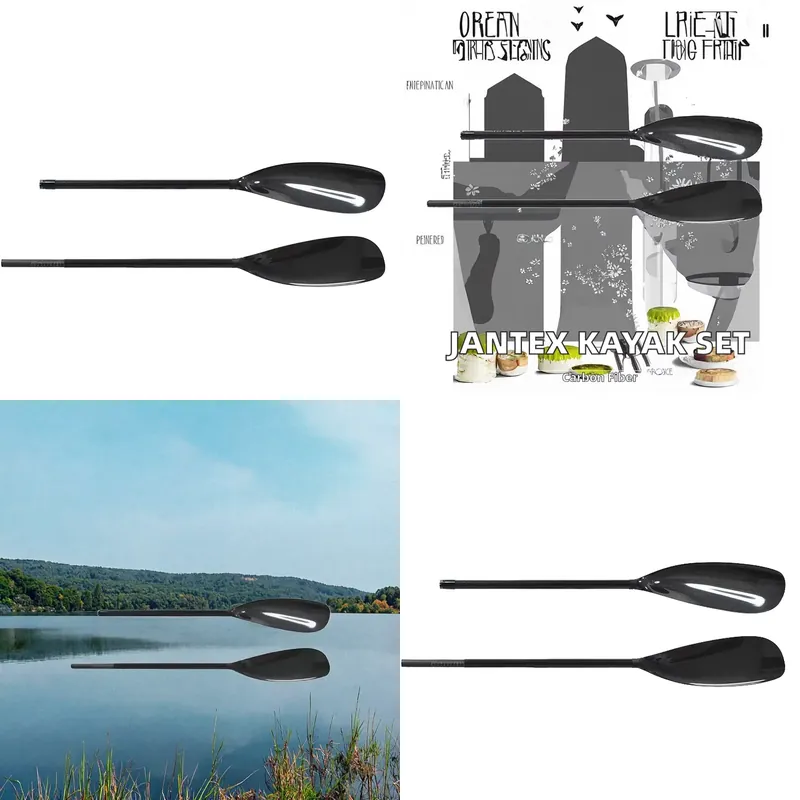 2-Piece Carbon Fiber Kayak Pad - огляд і ціна Kayak Paddle Carbon Fiber 2 Piece