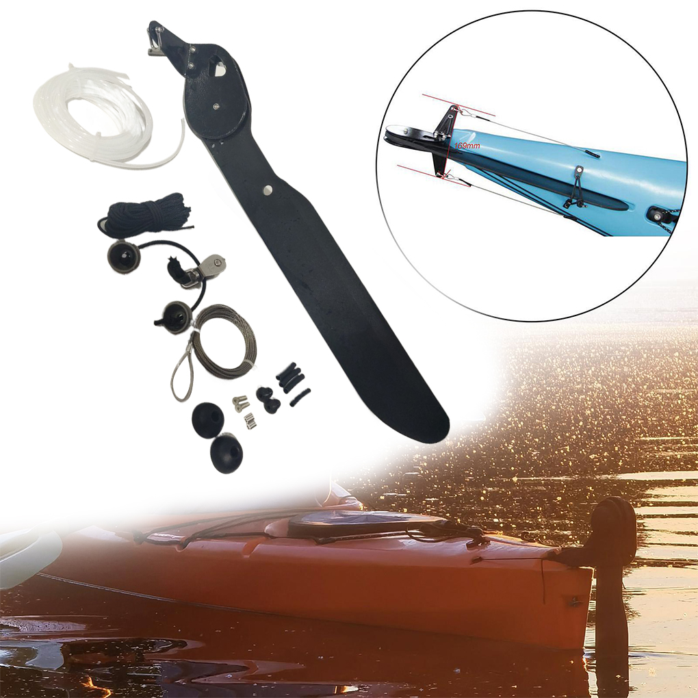 Kayak Boat Tail Rudder Directi - огляд і ціна Kayak Rudder Kit Foot Control System