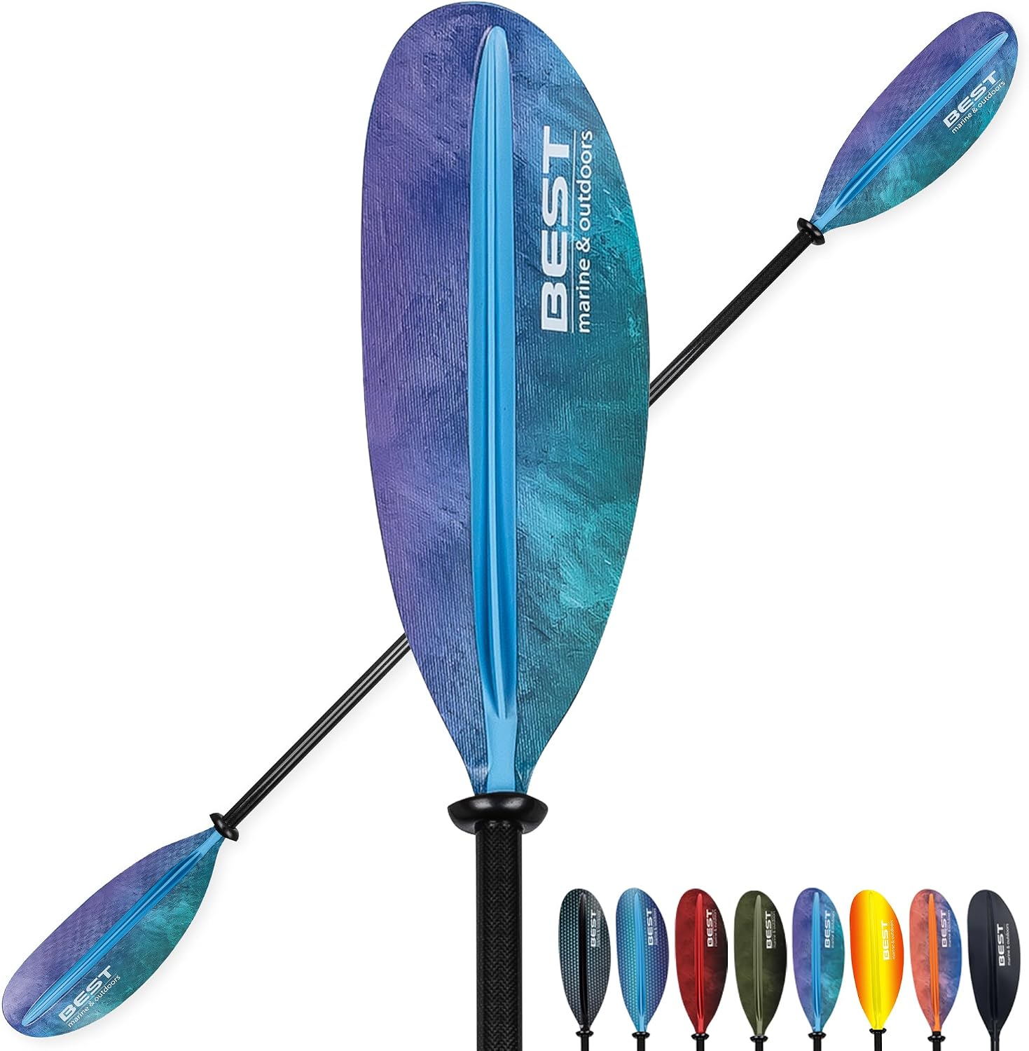 Carbon Fiber Kayak Paddle, 2-P - огляд і ціна Kayak Paddle Carbon Fiber 2 Piece
