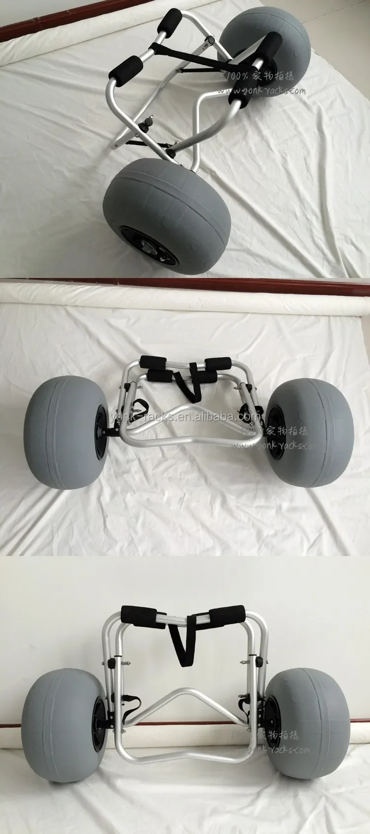 Newly Upgraded YONK Balloon Wh - огляд і ціна Kayak Cart Trolley Carrier Dolly