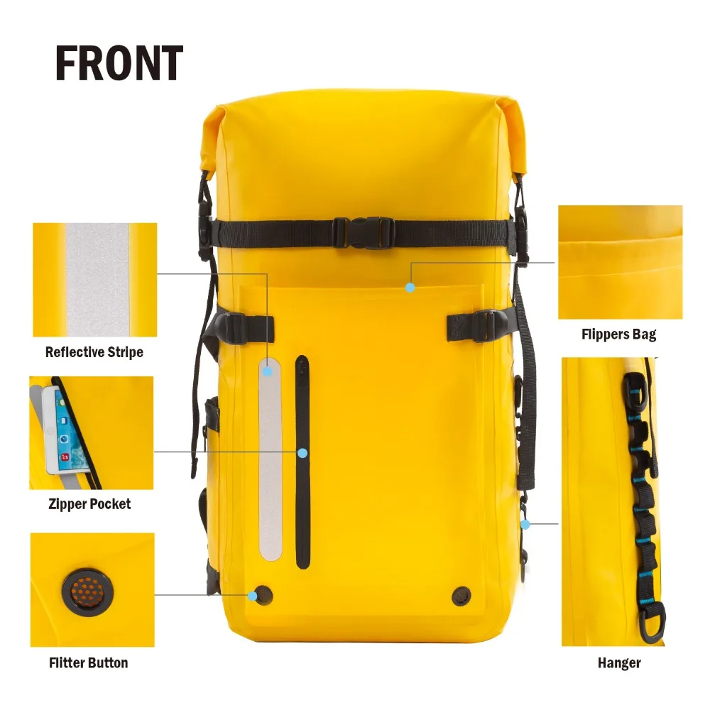 CXMMQQ 1PCS Waterproof Backpac - огляд і ціна Dry Bag Backpack 30L Waterproof