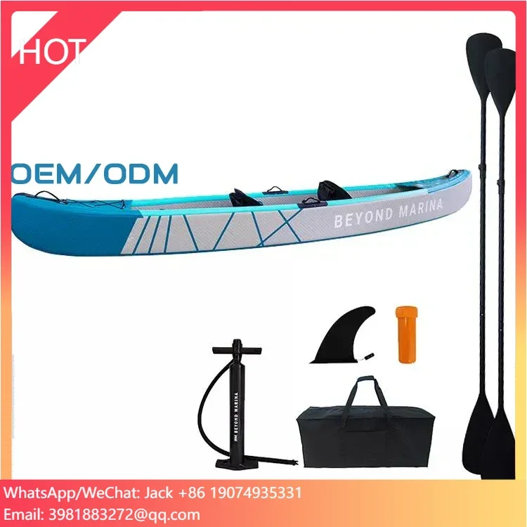 K1 K2 Self Bailing Kayak 2 Per - огляд і ціна Inflatable Kayak 2 Person Drop Stitch