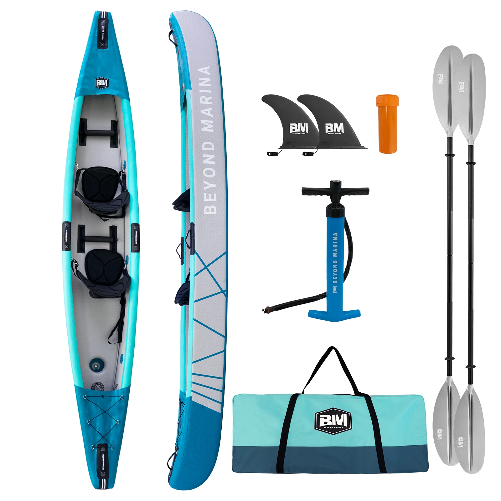 K1 K2 Self Bailing Kayak 2 Per - огляд і ціна Inflatable Kayak 2 Person Drop Stitch