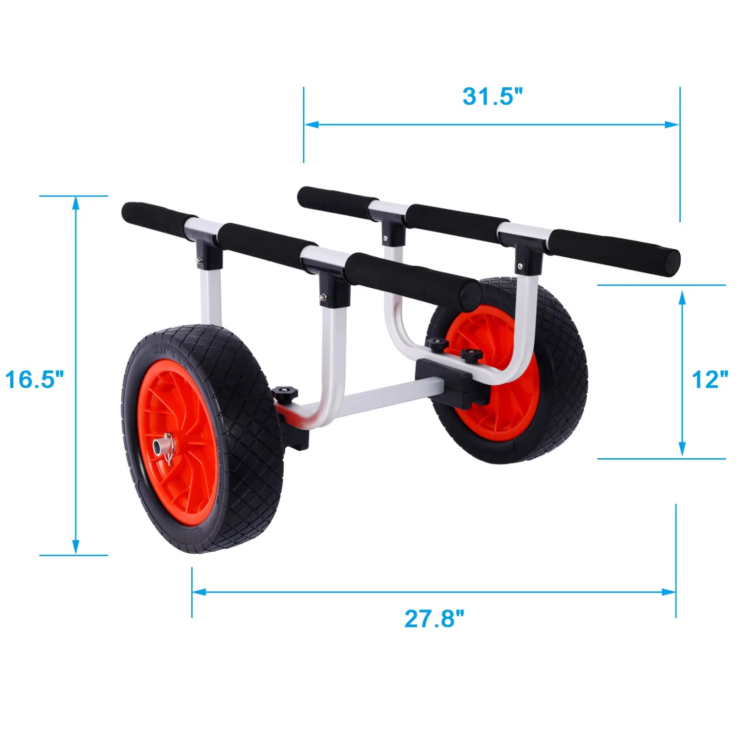 300LBS Foldable Kayak Carrier  - огляд і ціна Kayak Cart Trolley Carrier Dolly