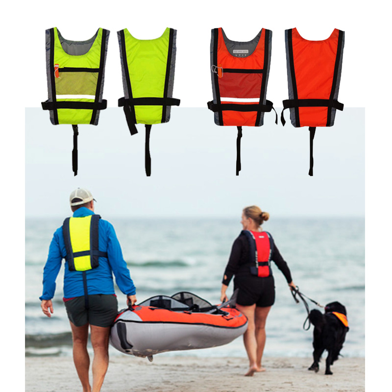 Swim Vest Adult Children Life  - огляд і ціна Kayak Life Vest Pfd Buoyancy Aid