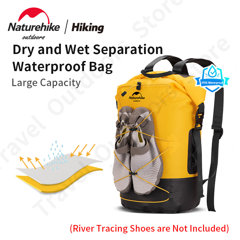 Naturehike Waterproof Backpack - огляд і ціна Dry Bag Backpack 30L Waterproof