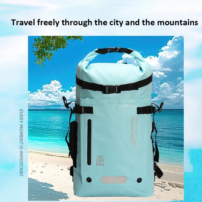 30L Large Capacity Waterproof  - огляд і ціна Dry Bag Backpack 30L Waterproof