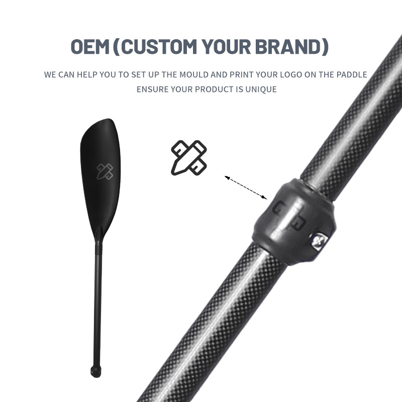Sea Kayak Paddle Boat Accessor - огляд і ціна Kayak Paddle Carbon Fiber 2 Piece